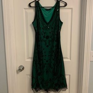 1920’s Vintage Style Flapper Cocktail Dress